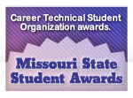 2012 CSTO Student Award Winners